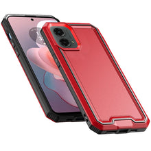 For Moto G Power 5G 2024 Case Rugged Strong Fused Shockproof + Tempered Glass