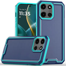 For Moto G Stylus 2025 Case Rugged Fused Shockproof Hybrid Cover +Tempered Glass