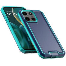For Moto G Stylus 2025 Case Rugged Fused Shockproof Hybrid Cover +Tempered Glass