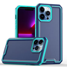 For iPhone 12/12 Pro Case Strong Fused  Shockproof Hybrid Cover + Tempered Glass