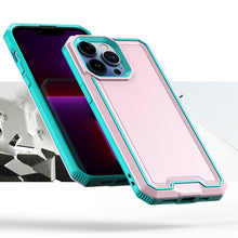 For iPhone 11 6.1 in. Case Rugged Strong Fused Shockproof Cover + Tempered Glass