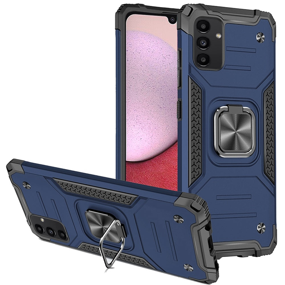 For Samsung A14 5G Case Robust Magnetic Kickstand Shockproof Hybrid Phone Cover