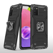 For Samsung Galaxy A03s Robust Magnetic Kickstand Shockproof Hybrid Phone Case