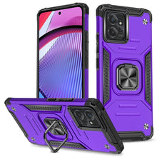 For Moto G Power 5G 2023 Case Robust Magnetic Kickstand Shockproof Hybrid Cover