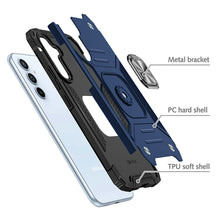 For Samsung Galaxy S24 FE Case Robust Magnetic Kickstand Shockproof Hybrid Cover