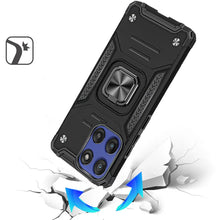 For Moto G Stylus 2025 Case Magnetic Kickstand Shockproof Hybrid +Tempered Glass