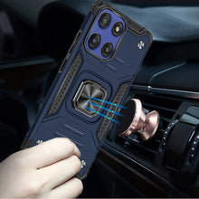 For Moto G Stylus 2025 Case Magnetic Kickstand Shockproof Hybrid +Tempered Glass