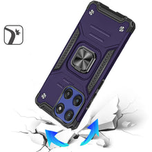 For Moto G Stylus 2025 Case Magnetic Kickstand Shockproof Hybrid +Tempered Glass