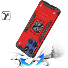 For Moto G Stylus 2025 Case Magnetic Kickstand Shockproof Hybrid +Tempered Glass