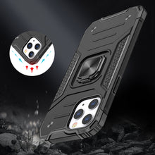 For iPhone SE 3/SE 2 iPhone 8/7 Case Kickstand Shockproof Cover + Tempered Glass