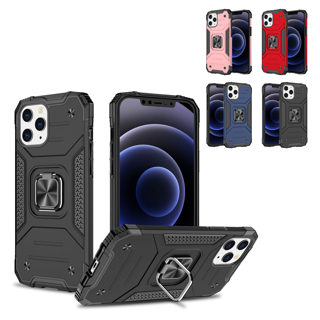For Google Pixel 8A Case Magnetic Ring Stand Shockproof Hybrid Phone Cover