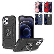 For Samsung Galaxy S22 Ultra Sturdy Robust Magnetic Kickstand Hybrid Case Cover