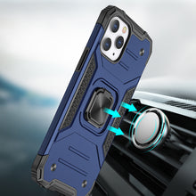 For iPhone SE 3/SE 2 iPhone 8/7 Case Kickstand Shockproof Cover + Tempered Glass