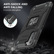 For Samsung S21 Plus 6.8" Case Robust Magnetic Kickstand Shockproof Hybrid Cover