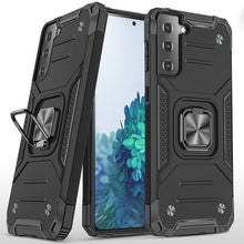 For Samsung Galaxy S22 Sturdy Robust Magnetic Kickstand Hybrid Case Cover