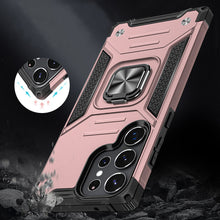 For Samsung S23 Ultra Case Robust Magnetic Kickstand Shockproof Hybrid Cover