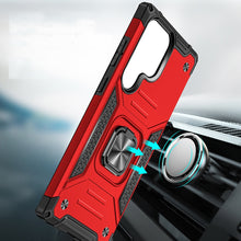 For Samsung Galaxy S24 Case Robust Rugged Magnetic Ring Stand Hybrid Phone Cover