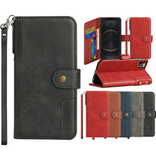 For iPhone 14 PRO Case Phone Wallet PU Leather with Card Slots and Wrist Strap
