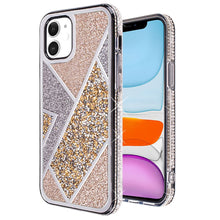 For iPhone 13 PRO Case Rhombus Full Crystal Bling Glitter Diamond Phone Cover