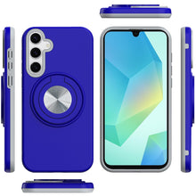 For Samsung A16 5G Case Solid Rugged Magnetic with Ring Stand + Tempered Glass