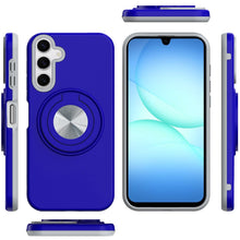 For Samsung A17 5G Case Solid Rugged Magnetic with Ring Stand + Tempered Glass