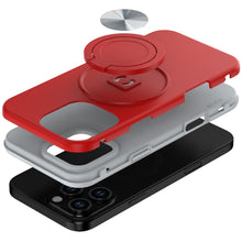 For iPhone 16 PRO MAX Case Solid Rugged Magnetic with Ring Stand +Tempered Glass