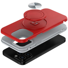 For iPhone 13 Pro Max 6.7 inch Case Solid Rugged Magnetic Circle with Ring Stand