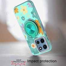 For Moto G 2025/2026/G Play 2026 Case Design w/ 360 Bling Stand + Tempered Glass