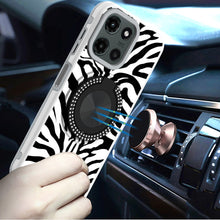 For Motorola Edge 2025 Case Printed Design Magnetic Bling Ring Stand Phone Cover