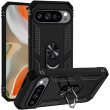 For Google Pixel 10 Pro XL Case Ring Holder Magnetic Kickstand + Tempered Glass