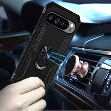 For Google Pixel 10 Pro XL Case Ring Holder Magnetic Kickstand + Tempered Glass