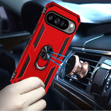 For Google Pixel 10 Pro XL Case Ring Holder Magnetic Kickstand + Tempered Glass