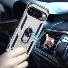 For Google Pixel 10 Pro XL Case Ring Holder Magnetic Kickstand + Tempered Glass