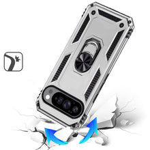 For Google Pixel 10 Pro XL Case Ring Holder Magnetic Kickstand + Tempered Glass
