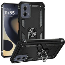 For Motorola Edge 5G 2024 Case Ring Magnetic Kickstand Protective Phone Cover