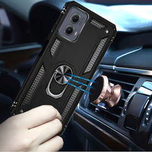 For Motorola Edge 5G 2024 Case Ring Magnetic Kickstand Protective Phone Cover