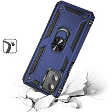 For Moto G Stylus 5G 2024 Case Ring Magnetic Kickstand Hybrid + Tempered Glass