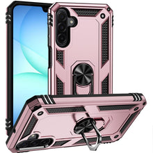 For Samsung A17 5G Case Ring Holder Phone Cover with Kickstand + Tempered Glass