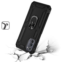 For Motorola Edge 2022 Case Ring Magnetic Kickstand Protective Hybrid Cover