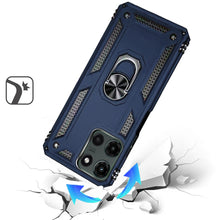 For Motorola Edge 2025 Case Ring Magnetic Kickstand Protective Phone Cover
