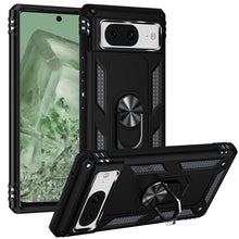 For Google Pixel 8A Case Ring Holder Magnetic Kickstand Hybrid Phone Cover