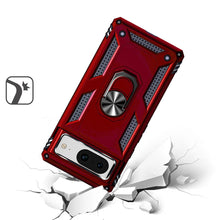 For Google Pixel 8 5G Case Ring Holder Magnetic Kickstand Hybrid Phone Cover