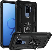 For Samsung S9 Plus 6.2" Case Ring Magnetic Kickstand Protective Hybrid Cover