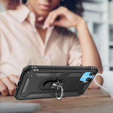 For iPhone 15 Case Ring Magnetic Kickstand Protective Cover + 2 Tempered Glass