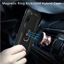 For Samsung Galaxy S22 Premium Magnetic Ring Kickstand Hybrid Case Cover