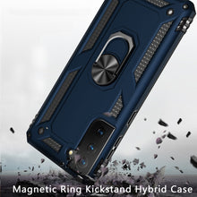 For Samsung Galaxy S22 Premium Magnetic Ring Kickstand Hybrid Case Cover