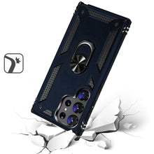 For Samsung S23 Case Ring Stand Magnetic Kickstand Protective Hybrid Phone Cover