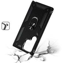 For Samsung Galaxy S24+ Plus Case Ring Magnetic Kickstand Protective Phone Cover