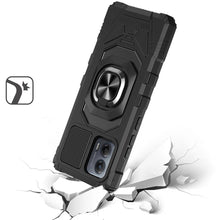 For Moto G 5G 2023 Case Robotic Shockproof Dual Layer Magnetic Ring Stand Cover