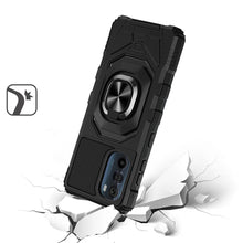 For Motorola Edge+ Plus(2022) Case Shockproof Dual Layer Magnetic Ring Stand